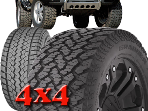 Maastikuautode (4x4) rehvid